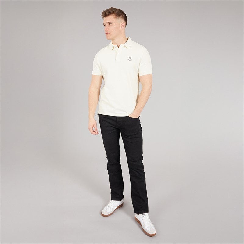 Indicode Mens Inwadim Polo Shirt White Asparagus - Image 4
