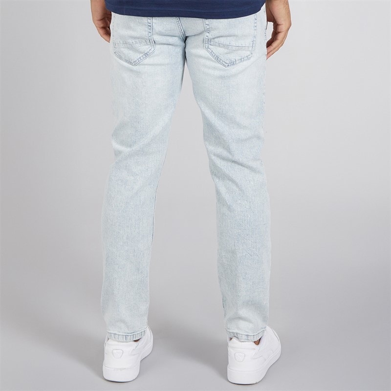 Indicode Mens Tony Regular Fit Jeans Foam Blue - Image 2