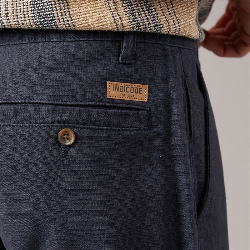 Indicode Mens Inclio Chino Pants Navy - Image 3