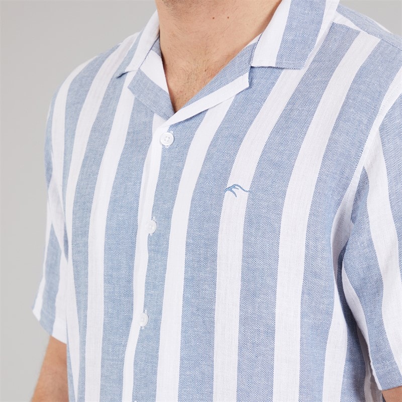 Indicode Mens Carlui Shirt Copen Blue - Image 3