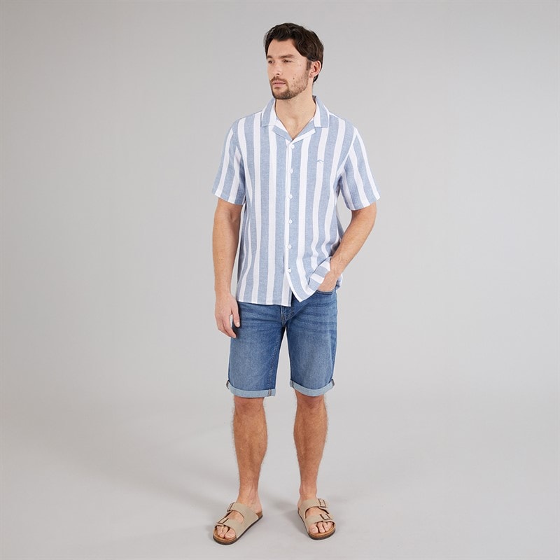 Indicode Mens Carlui Shirt Copen Blue - Image 4