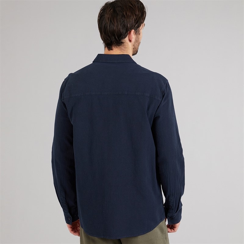 Indicode Mens Trypto Long Sleeve Shirt Sky Captain - Image 2