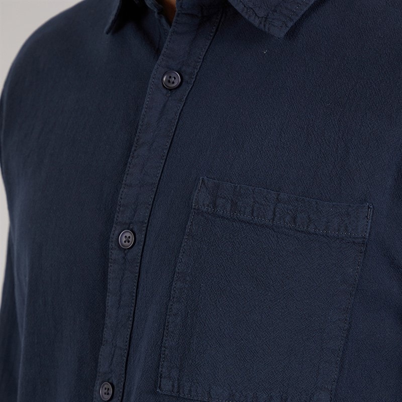 Indicode Mens Trypto Long Sleeve Shirt Sky Captain - Image 3