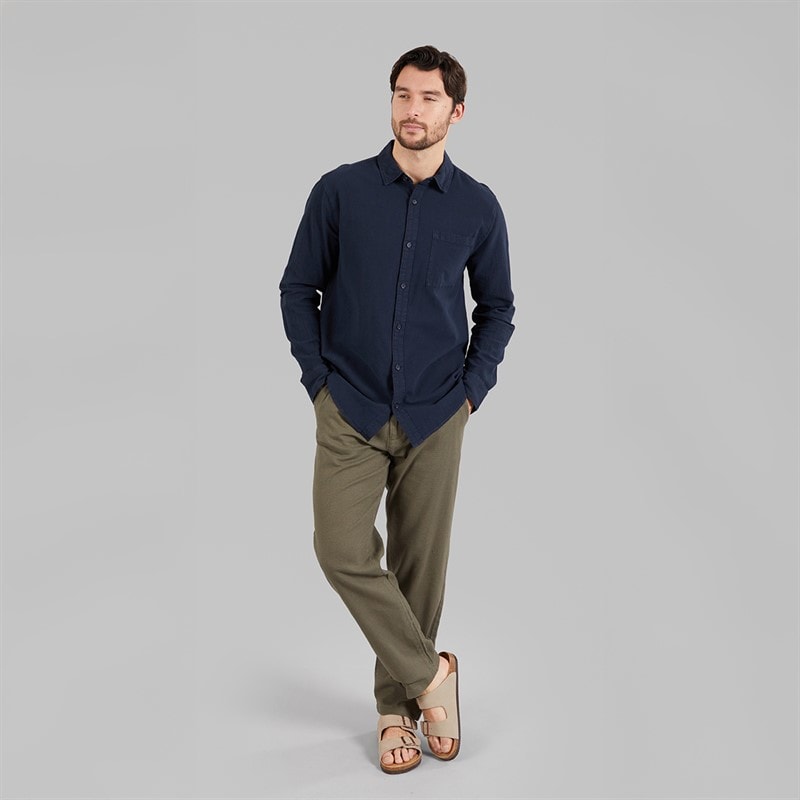 Indicode Mens Trypto Long Sleeve Shirt Sky Captain - Image 4