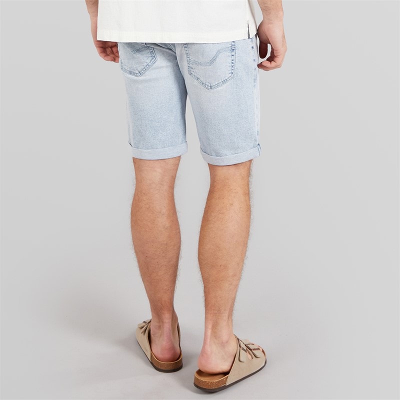 Indicode Mens Kaden Shorts Foam Blue - Image 2