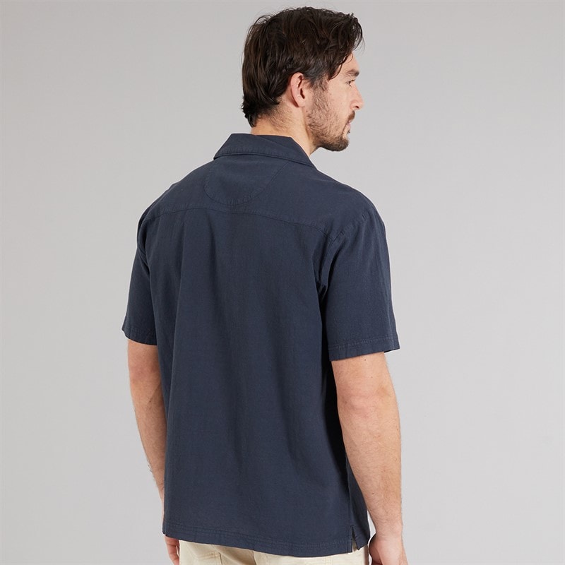 Indicode Mens Mirolo Shirt Navy - Image 2