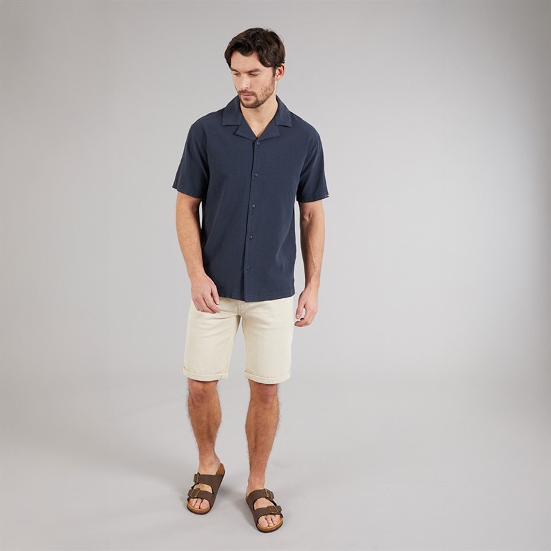 Indicode Mens Mirolo Shirt Navy - Image 4