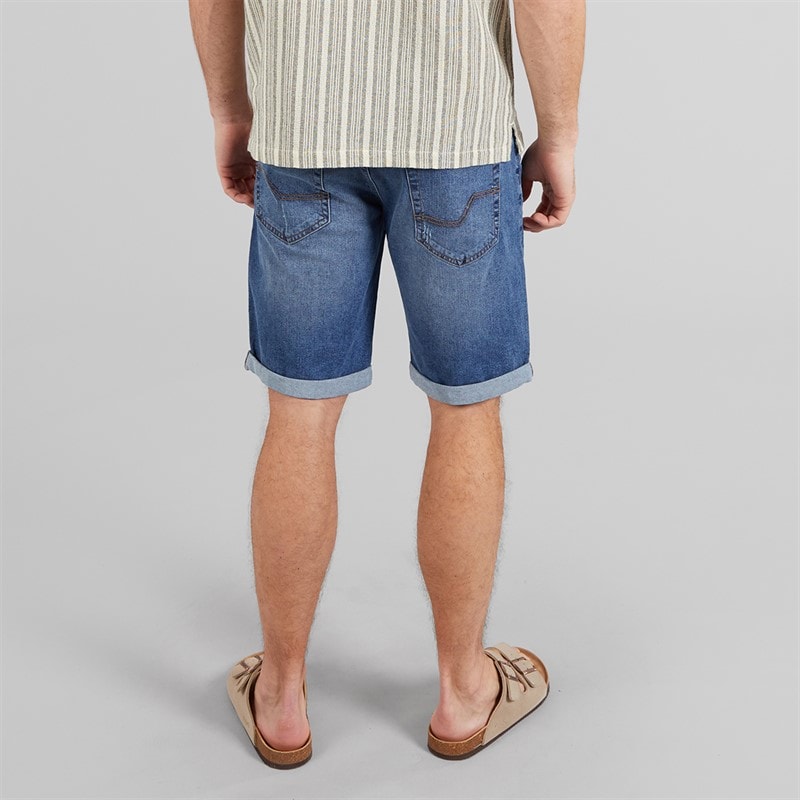 Indicode Mens Kaden Shorts Medium Indigo - Image 2
