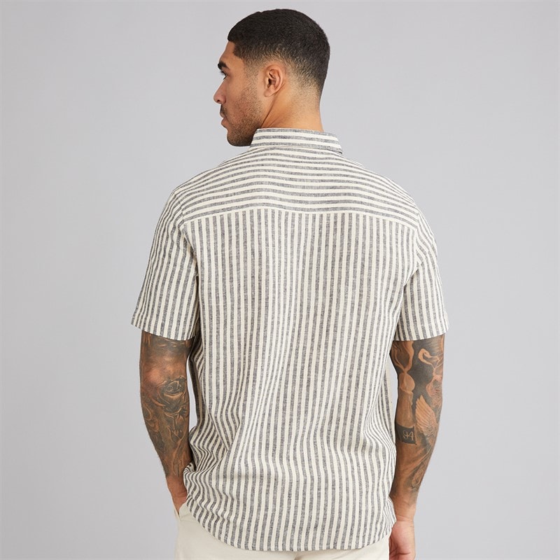 Indicode Mens Dimley Shirt Navy - Image 2