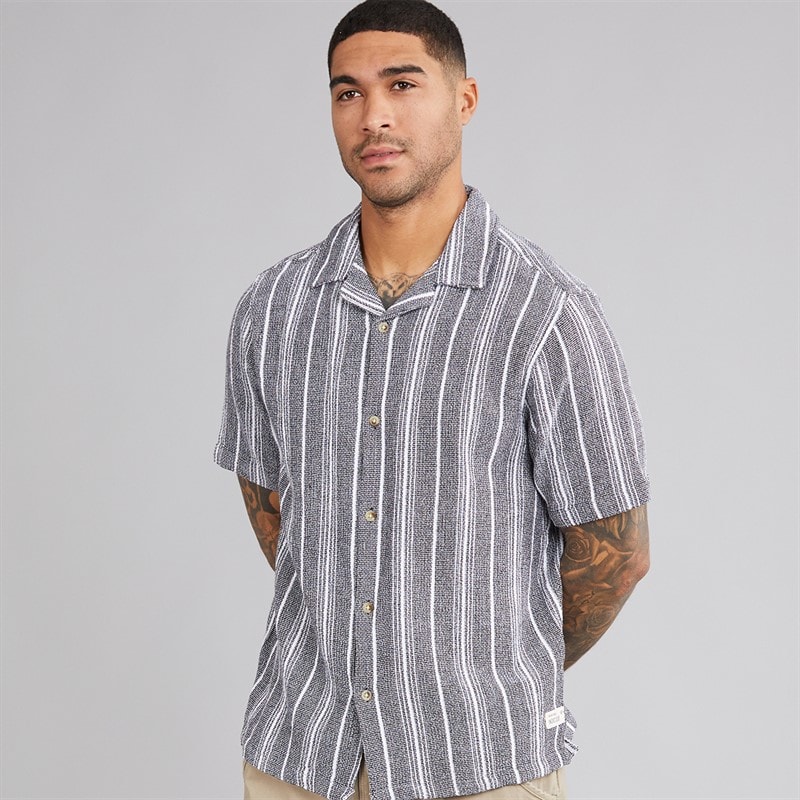 Indicode Mens Poipu Shirt Jet Black