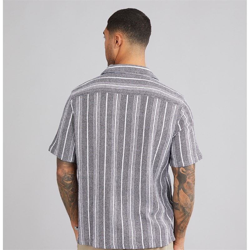 Indicode Mens Poipu Shirt Jet Black - Image 2