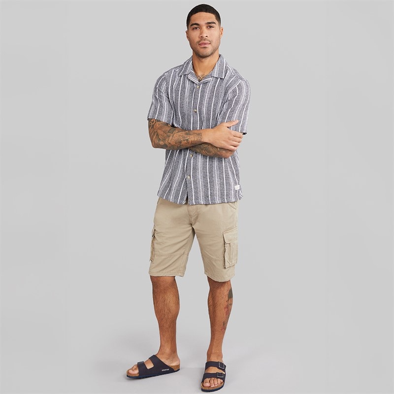 Indicode Mens Poipu Shirt Jet Black - Image 4