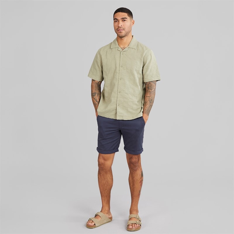 Indicode Mens Waves Shirt Aloe - Image 3