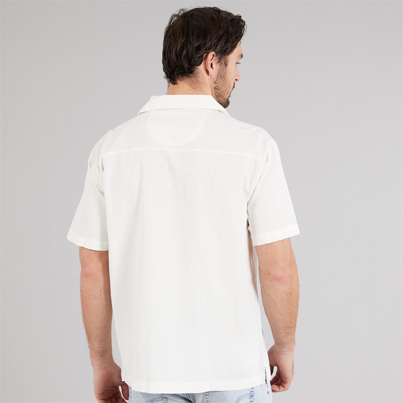 Indicode Mens Mirolo Shirt Off White - Image 2
