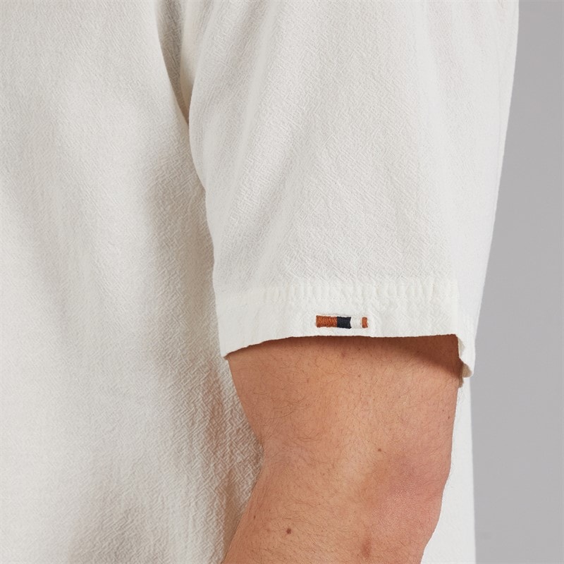Indicode Mens Mirolo Shirt Off White - Image 3