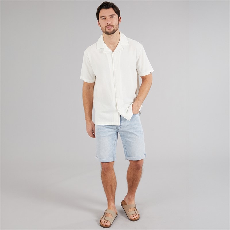 Indicode Mens Mirolo Shirt Off White - Image 4