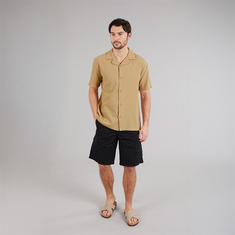 Indicode Mens Mirolo Shirt Cornstalk - Image 4