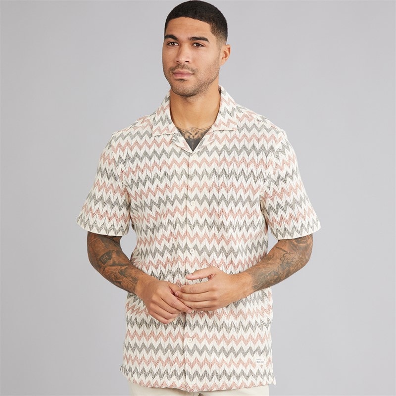 Indicode Mens Lihue Shirt Baked Clay