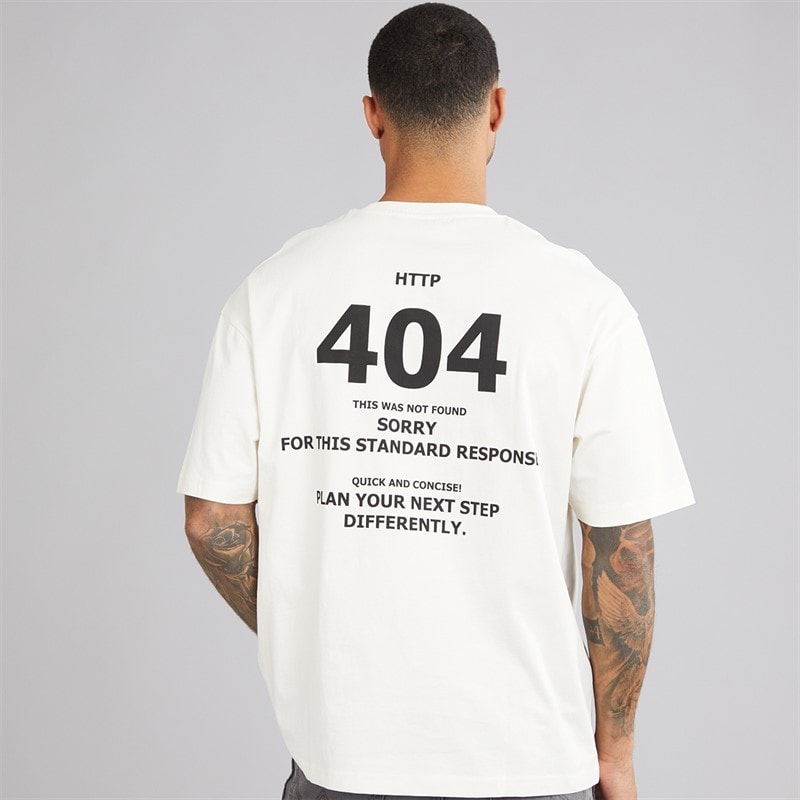 Indicode Mens Four O Four T-Shirt Snowflake - Image 3