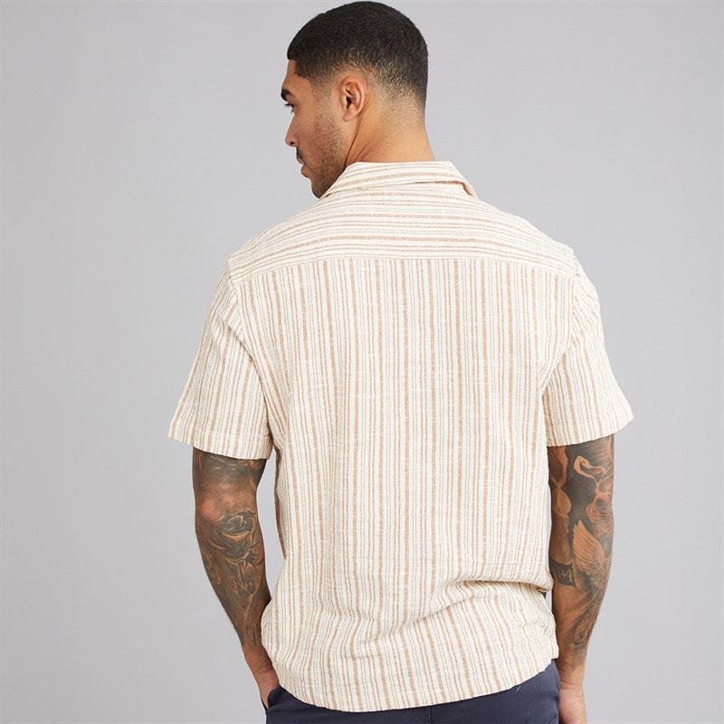 Indicode Mens Chaga Shirt Camel - Image 2