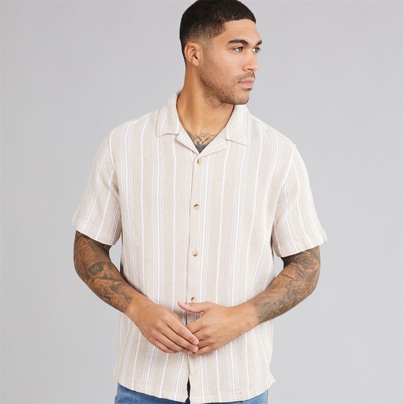Indicode Mens Poipu Shirt Cornstalk - Image 1