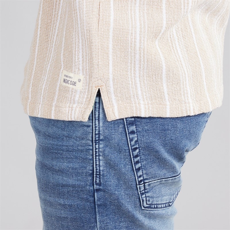 Indicode Mens Poipu Shirt Cornstalk - Image 3