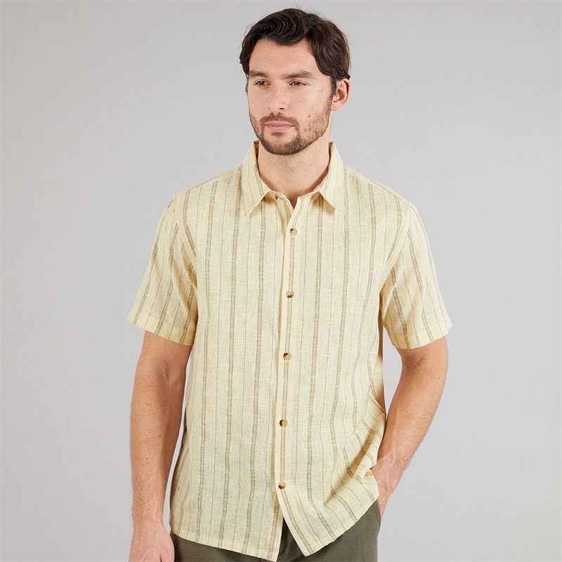 Indicode Mens Juliano Shirt Kelp