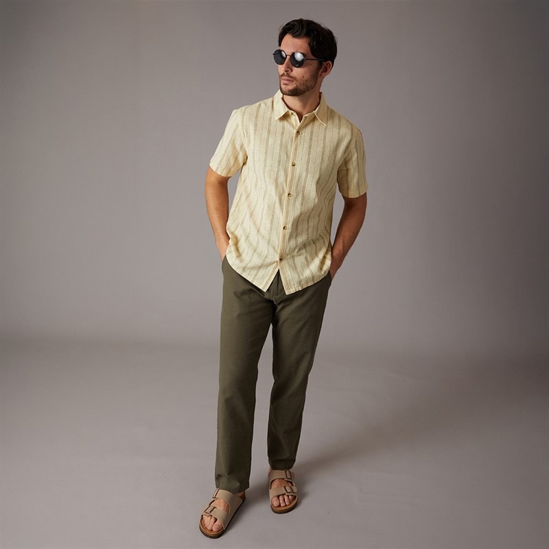 Indicode Mens Juliano Shirt Kelp - Image 4