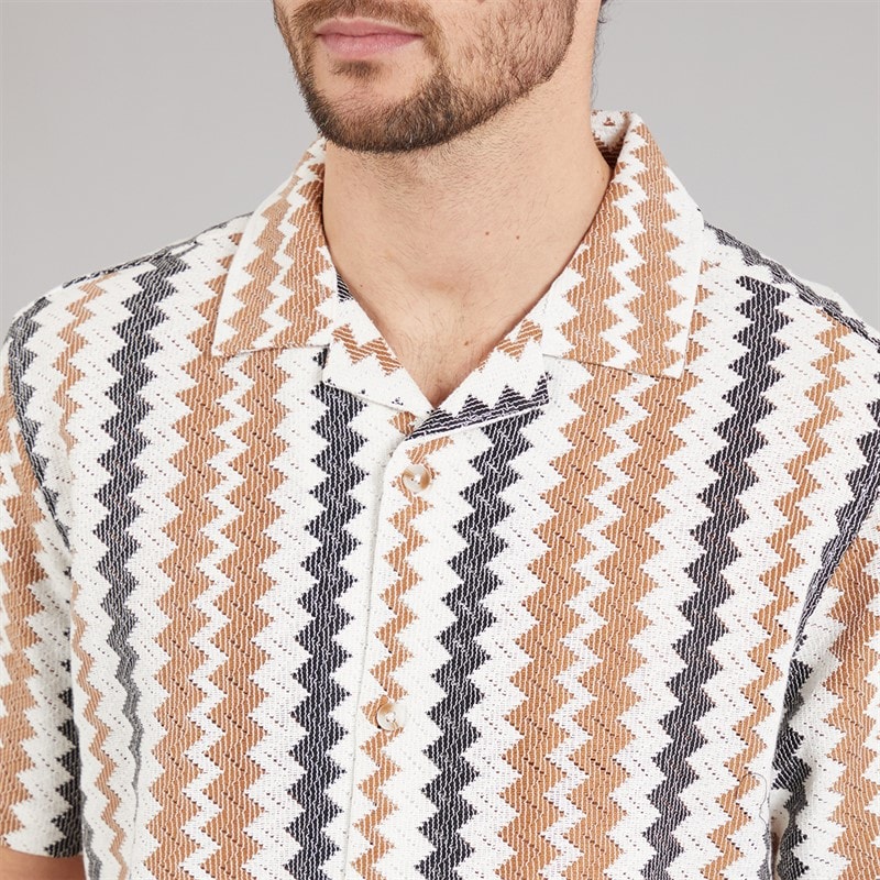 Indicode Mens Kilauea Shirt Camel - Image 3