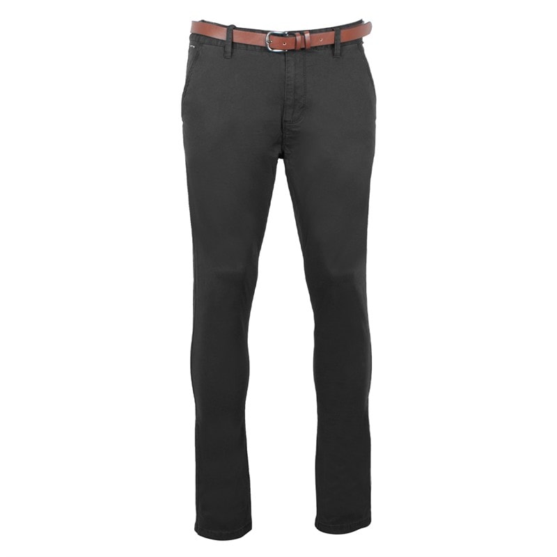 Indicode Mens Gower Chinos Black