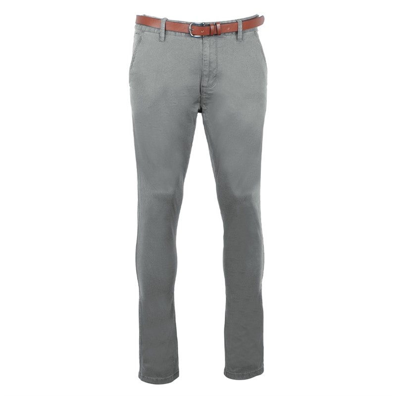 Indicode Mens Gower Chinos Light Grey Lt Grey