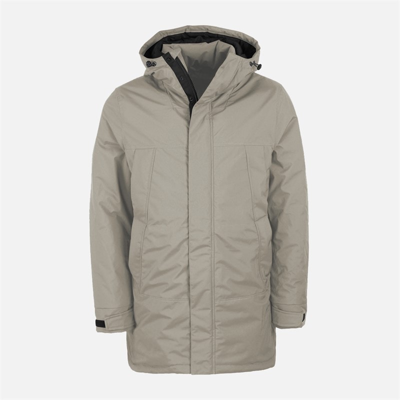 Indicode Mens Inbenyol Parka Stone - Image 1