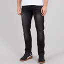 Indicode Mens Tony Regular Fit Jeans Black