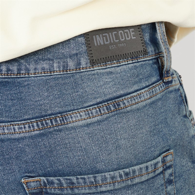 Indicode Mens Vince Regular Fit Jeans Iconic Blue - Image 3