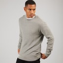 Indicode Mens Jexmon Knitted Jumper Fog