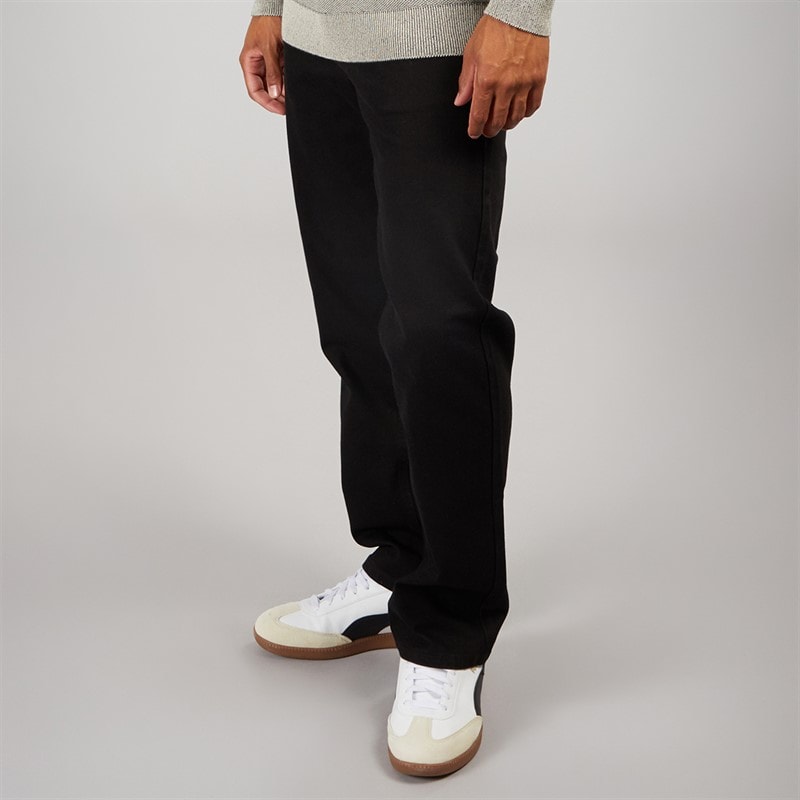 Indicode Mens Vince Regular Fit Jeans Ultra Black - Image 1
