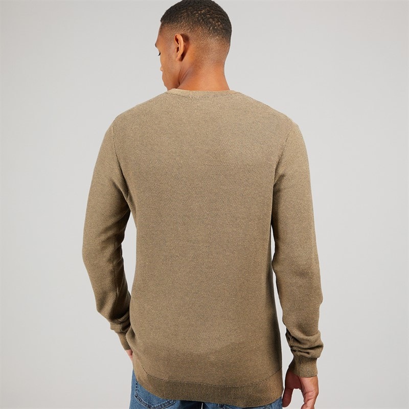 Indicode Mens Jexmon Knitted Jumper Kelp - Image 2
