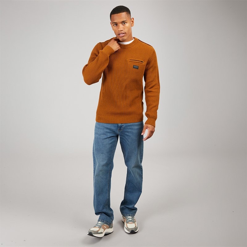Indicode Mens Vince Regular Fit Jeans Medium Indigo - Image 4