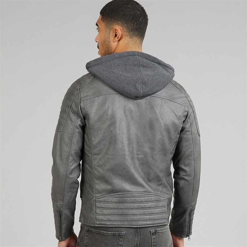 Indicode Mens Miguel Angel Jacket Dark Grey Dk Grey - Image 2