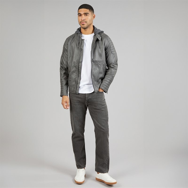 Indicode Mens Miguel Angel Jacket Dark Grey Dk Grey - Image 4