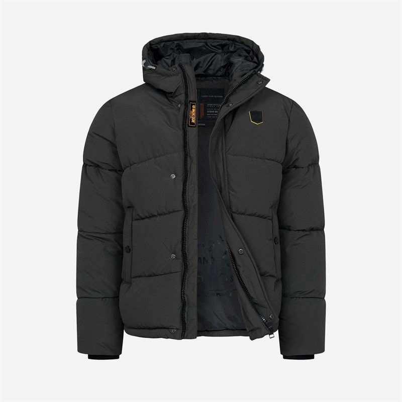 Indicode Mens Inlaurits Jacket Raven - Image 1