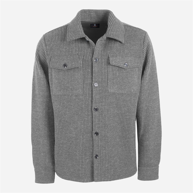 Indicode Mens Inbarslund Jacket Charcoal Mix - Image 1