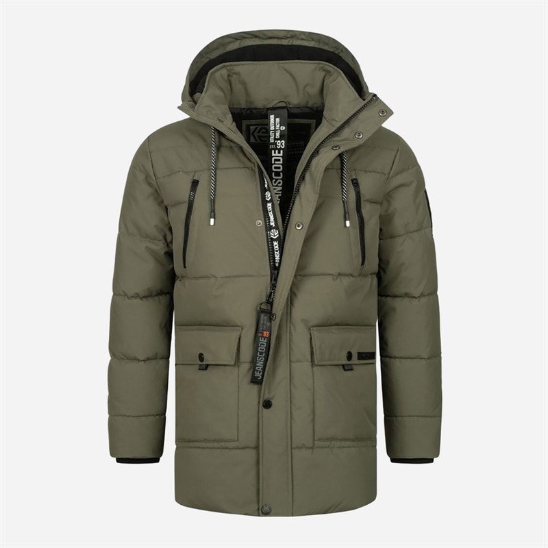 Indicode Mens Inwess Jacket Army - Image 1