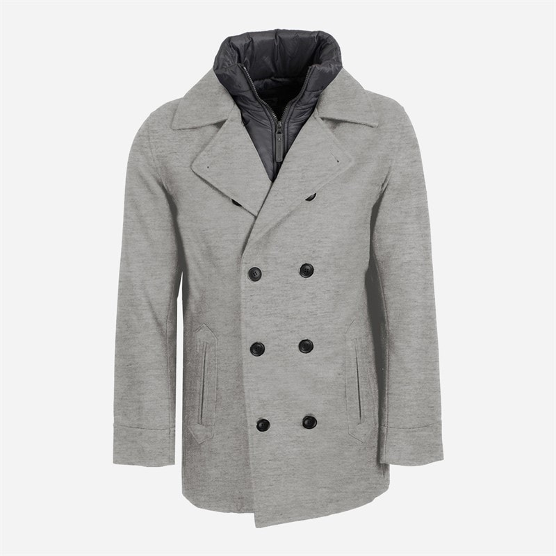 Indicode Mens Inlunillo Jacket Light Grey Mix - Image 1