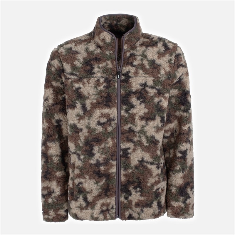 Indicode Mens Inhellow Sweatshirt Army - Image 1