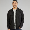 Indicode Mens Nello Zip Shirt Black