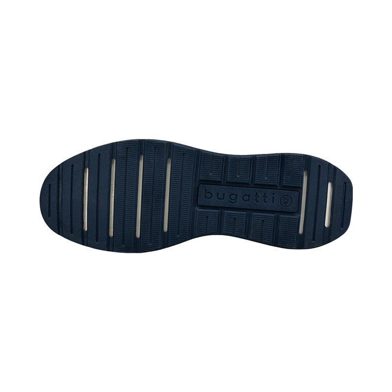 Bugatti Mens Fineas Trainers Dark Blue/Cognac - Image 5