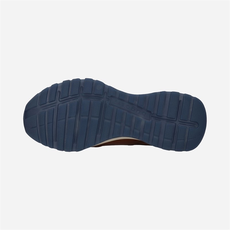 Bugatti Mens Timon Trainers Cognac/Dark Blue - Image 5