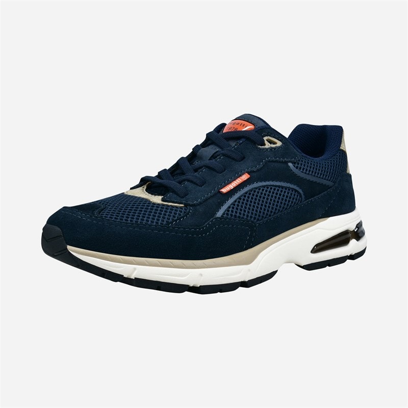 Bugatti Mens Parry Trainers Dark Blue - Image 2