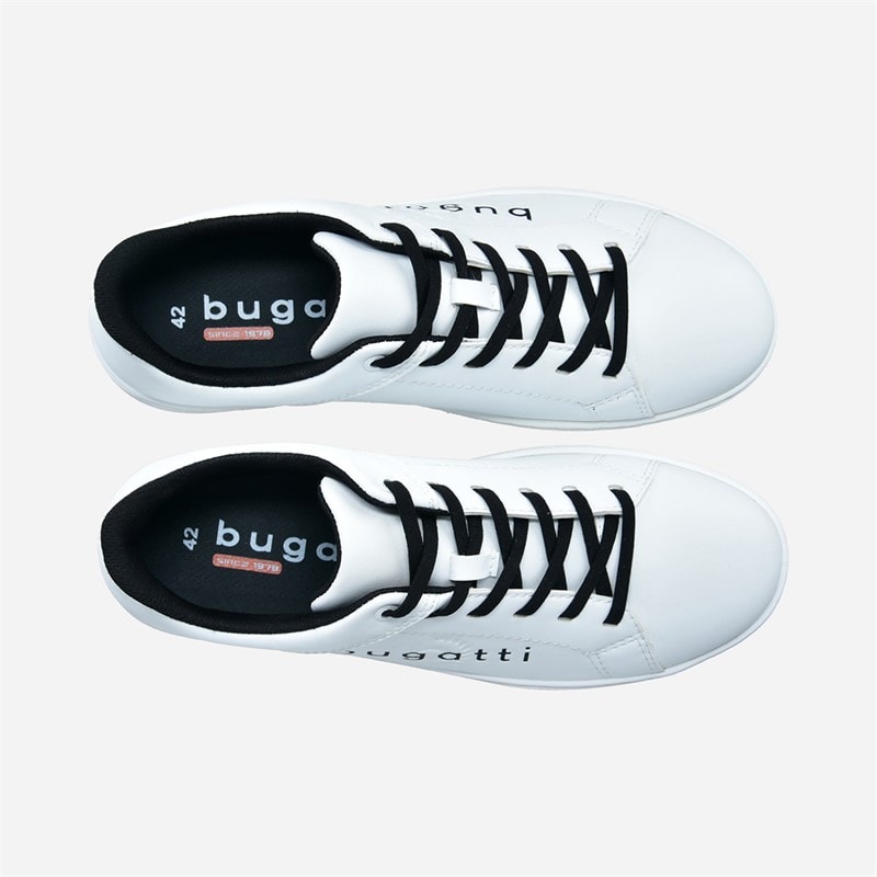 Bugatti Mens Alaric Trainers White - Image 3